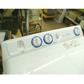 札幌【ハイアール 5.5kg 2槽式洗濯機】ＪＷ-Ｗ55Ｃ 2011年製 二槽式 ...