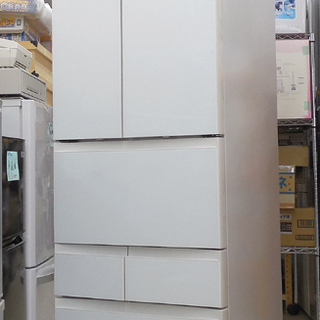 冷蔵庫 509L 2017年製 東芝 大型 GR-K510FD(ZW) フレンチドア 6ドア 