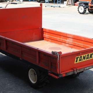 SOLD OUT】田中製作所 乗用運搬車 ビートル DP-2401 油圧ダンプ 6馬力 