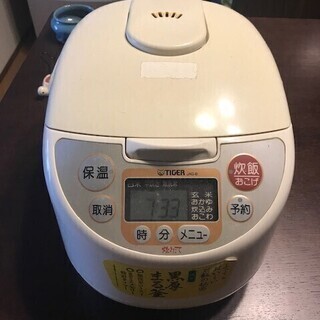 ターガー　マイコン炊飯ジャー　JBG-B100　引き取り限定  
