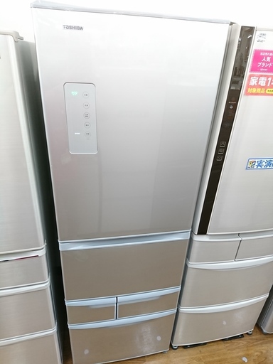 TOSHIBA　5ドア冷蔵庫　2015年製　【トレファク　川越店】