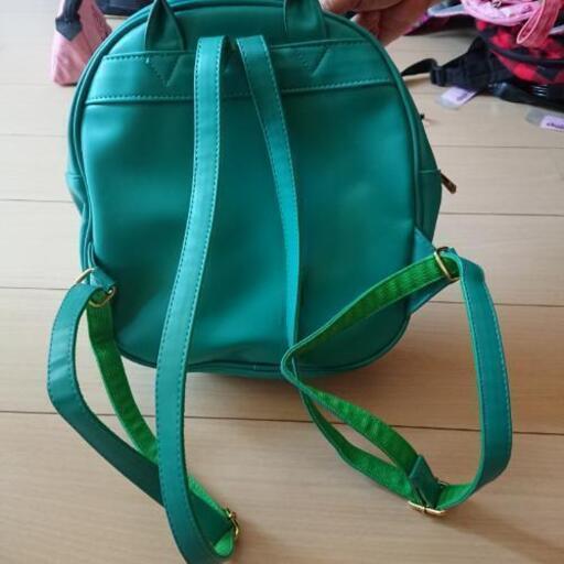 Wego ハートウィンドウリュック 緑色 ささ 姪浜の子供用品の中古あげます 譲ります ジモティーで不用品の処分