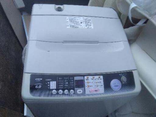 三菱　洗濯機　６Ｌ　MAW611 【美品】