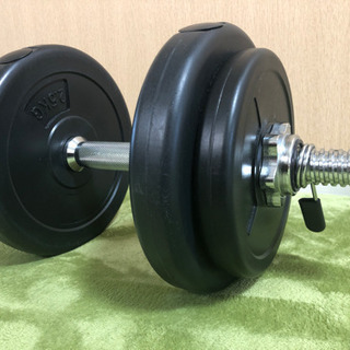 オシャレダンベル10kg 重さ調整可能！