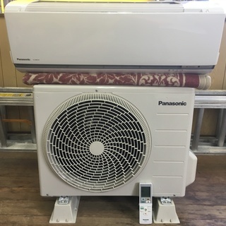 美品 パナソニック ルームエアコン 冷房 2016年製 2.8kW 10畳 ナノイ ...
