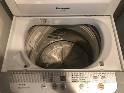 洗濯機 5kg ◆ Panasonic ◆ 2016年 ◆ 美品 ◆ 一人暮らし