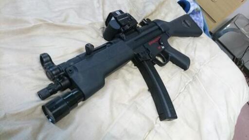 g\u0026g製 mp5a4電動ブローバックガン 中古