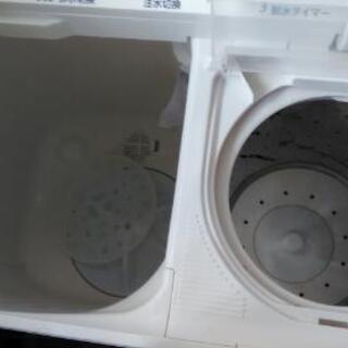 広島市配送設置無料■AQUA アクア◇2槽式洗濯機 4.5kg 2018年製【AQW-N451】■