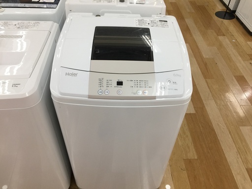 安心の6ヶ月保証付！2016年製Haierの6.0kg全自動洗濯機【トレファク　岸和田】