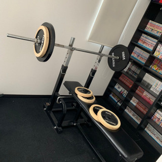 ベンチプレス、シャフト、プレート