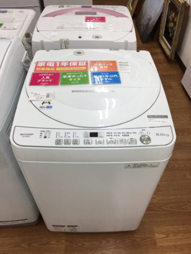 安心の1年間保証付！【SHARP】全自動洗濯機売ります！