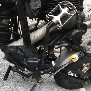 ヤマハ TW200 フルカスタム ボバー チョッパー FTR トラッカー