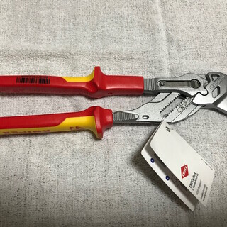 新品 KNIPEX ☆ クニペックス ☆ 8606-250 絶縁プライヤーレンチ サイズ 250mm 未使用