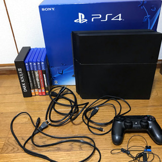 PS4 500GBにソフト6本もつけて2万2800円でお譲りします！ PS4 500GBにソフト6本もつけて2万2800円でお譲り