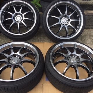 美品 work emotion D9R GOODYEAR EAGLE LS2000 HBⅡ 4本セット BMW 