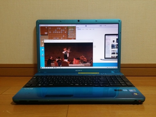 Windows10 ブルートゥース搭載 ノートパソコン 麻雀、将棋ソフト付き！  USBマウスプレゼント中 (15.6型 i5-430M Office2016)