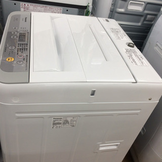 安心の1年間保証！Panasonic（パナソニック）の全自動洗濯機です。