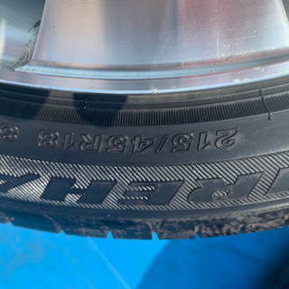 215/45R 18 ファイヤーストーン製タイヤ アルミホイール付き