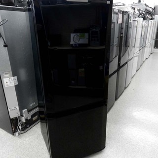 MITSUBISHI 2ドア冷蔵庫 146L 2012年製 MR-P15T-B ブラック/黒