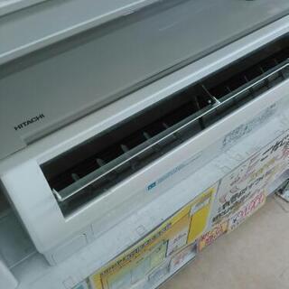 ・HITACHI 2.5kwルームエアコン RAS-AJ25C(W)（2013）