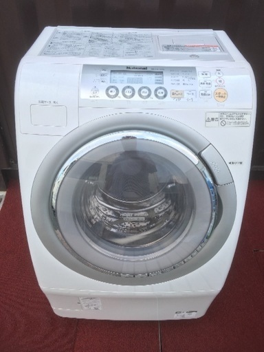 市内配達無料!! National 9kg ドラム式洗濯機 2008年製