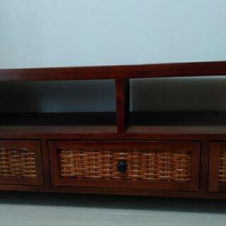 収納家具 アジアン風テレビ台【値下しました！】