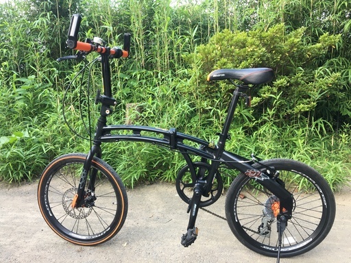 折りたたみ自転車　DOPPELGANGER　20インチ　ブラック