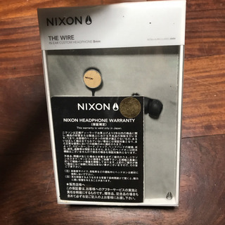 最終値下‼️新品‼️NIXON🌟wire 8mm  イヤホン 定...