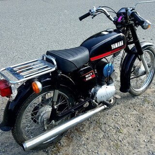 発送可★ヤマハ YB50 F5B 始動動画有 1450km 2st 6V★交換下取り上取り可札幌