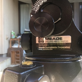 更に値下げ！ 天体望遠鏡　MEADE ETX-125、専用ハードケース、三脚、三脚ソフトケース、通電可能