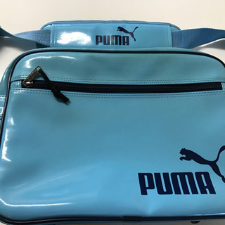 PUMA エナメルバッグ スポーツバッグ