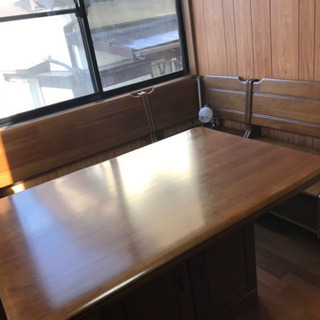 美品♡収納付きコーナーダイニングセット