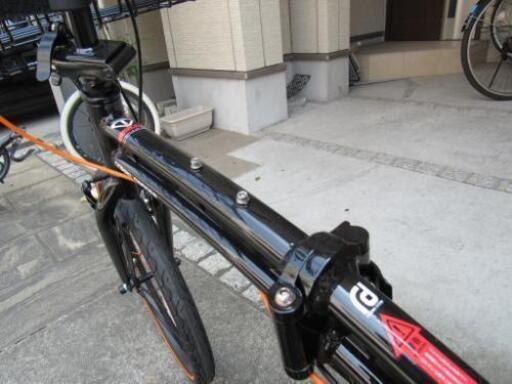 美品 202-S-DP ドッペルギャンガー DOPPELGÄNGER 折りたたみ自転車 黒