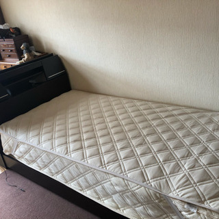 フランスベッド製シングルベッド(フレーム&マットレス)
