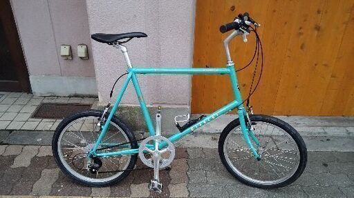 BIanchi Merlo 20吋小径車(ミニベロ)7speed/チェレステ
