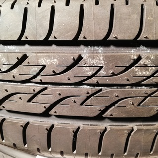 ノート マーチ パッソ ヴィッツ フィット デミオ　等に♪　165/70R14 新品 ブリヂストン ノーマルタイヤ　＆　中古アルミホイール　セット 4本価格 ノート マーチ パッソ ヴィッツ フィット デミオ 等に♪ 165/70R14