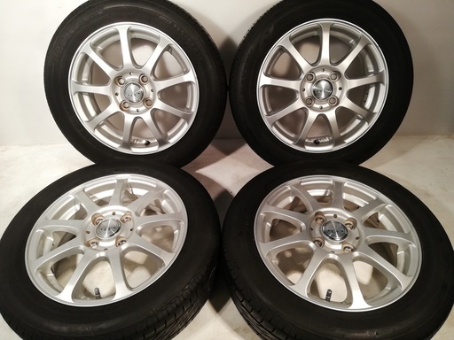 軽自動車アルミホイール ノーマルタイヤ155 65r14 ブリヂストン 14x4 5j 4 100 ４本1台分価格セット サク 横浜のタイヤ ホイールの中古あげます 譲ります ジモティーで不用品の処分