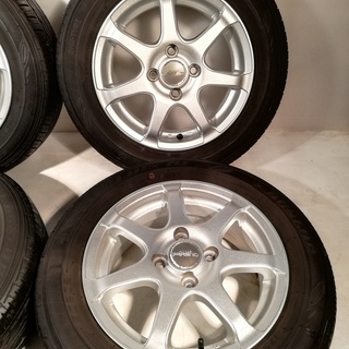 175/65R14 ダンロップ ノーマルタイヤ 14x5.5 4-100 OFFSET 45 4本 