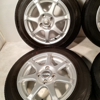 175/65R14 ダンロップ ノーマルタイヤ 14x5.5 4-100 OFFSET 45 4本 