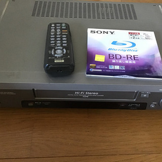 SONY ビデオデッキと、DVDデッキ  ブルーレイディスクのお...