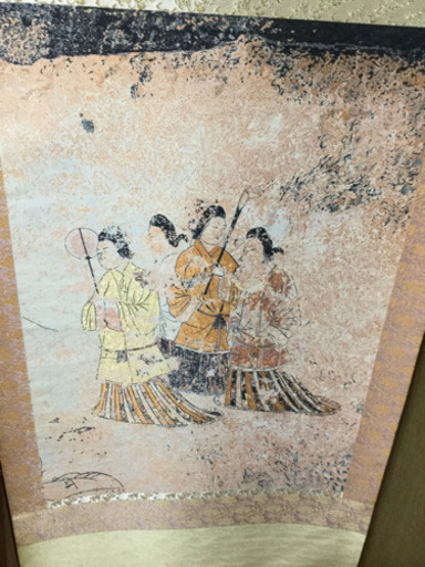 値下げ‼️高松塚古墳の掛け軸☆