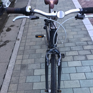 ジャイアント、サイクルアサヒで購入、オリ一ブグレー艶消し