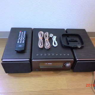 Bluetooth対応コンポ JVC EXーS55-T（新品、開封視聴のみ）