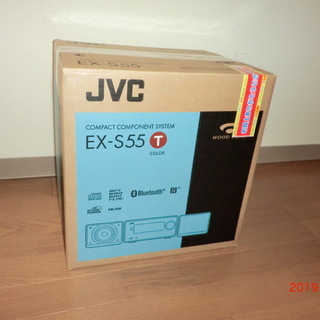 Bluetooth対応コンポ JVC EXーS55-T（新品、開封視聴のみ） 【公式通販】