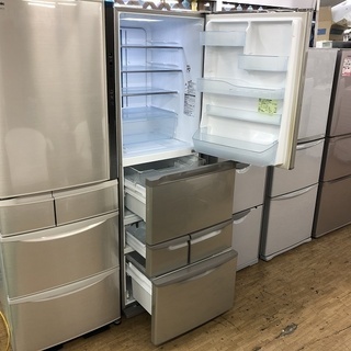 326取付無料！完動品！東芝スタイリッシュシルバー 自動製氷付き5ドア冷蔵庫 326取付無料！完動品！東芝スタイリッシュシルバー 自動製氷付き5ドア