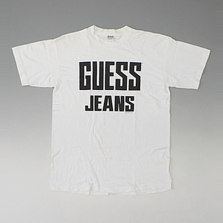 【GUESS JEANS】米国製 90's当時物 デカロゴTシャ...