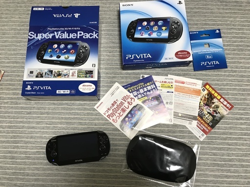 値下有】PSVita Super Value Pack PCHJ-10019 クリスタルブラック 本体 値下有】PSVita Super Value Pack PCHJ-10019 クリスタルブラック 本体