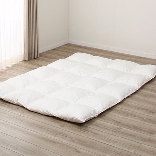 ニトリ 羽毛布団（セミダブル）＋枕＋ブランケット（130×150）