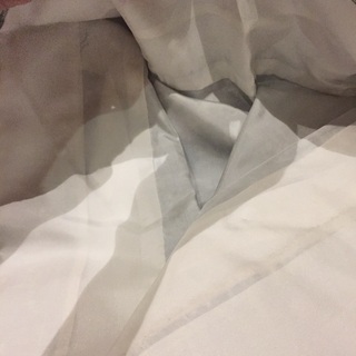 都喜ヱ門 白 大島紬 南蛮船