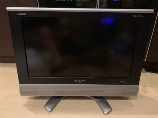 【中古:日本製】シャープ・AQUOS 20インチあげます